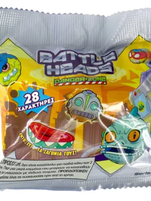 Pat avenue παιχνίδι μινιατούρα συλλεκτικό Battle Heads season 1 blind bag 3+