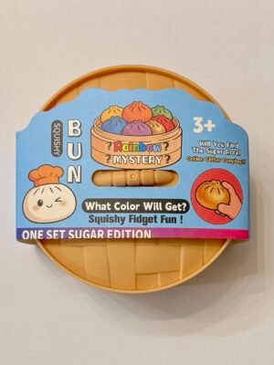 Rainbow mystery bun squishy blind box